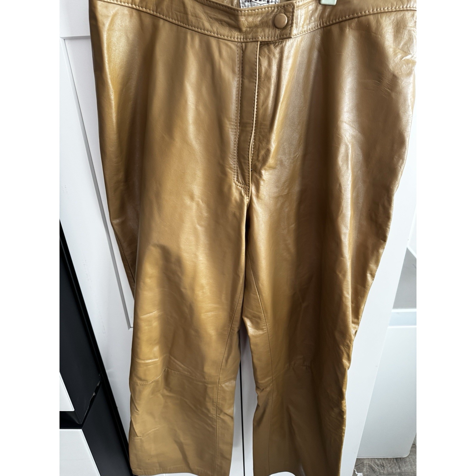 Mc Bennett Vtg Ytk Leather Pants Size 40
